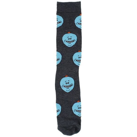 Rick and Morty Men's Casual Crew Socks, 6-Pack, Size 8-12 - Picture 3 of 8